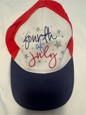 Fourth of July Red White & Blue Baseball Cap